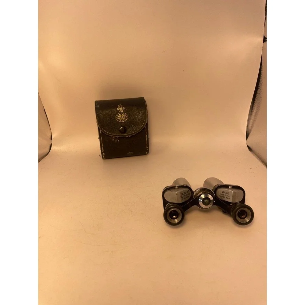 Vintage Vixen 7 x 18 Field 6.3 No. 641058 Type Binoculars with Carrying Case